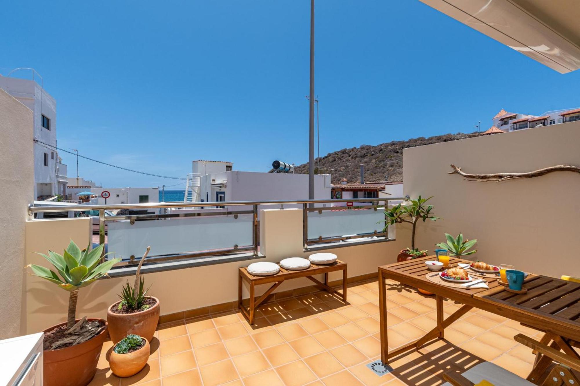 شقة Hidalgos Hideaway - La Caleta أذيخي المظهر الخارجي الصورة